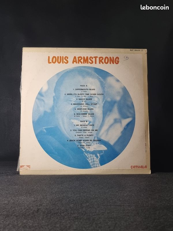 Lot 5 disques vinyles de Louis Armstrong (image 9)