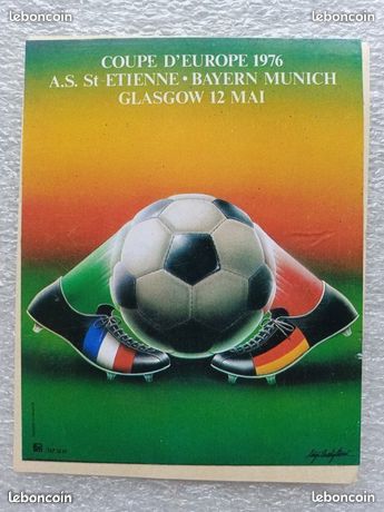 Vintage jersey SAINT ETIENNE 1976 PIAZZA - Les Voyages En Ballon