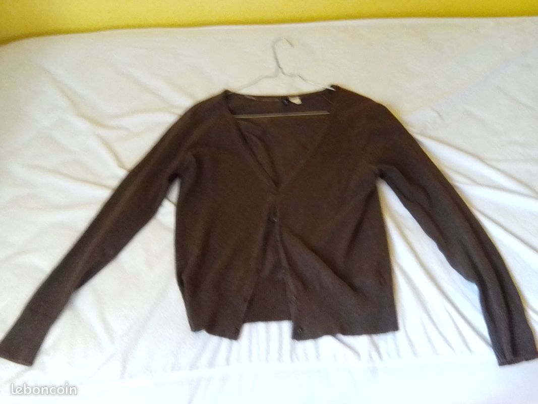 Gilet marron (image 1)