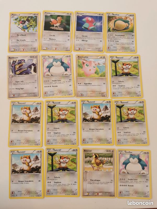 120 Cartes Pokémon grises 1995 à 2014 dont Wizard (réf. T) (image 6)