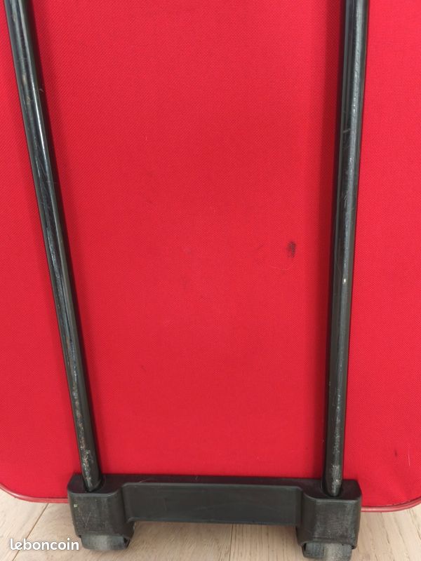 Valise rouge 63cm (image 4)