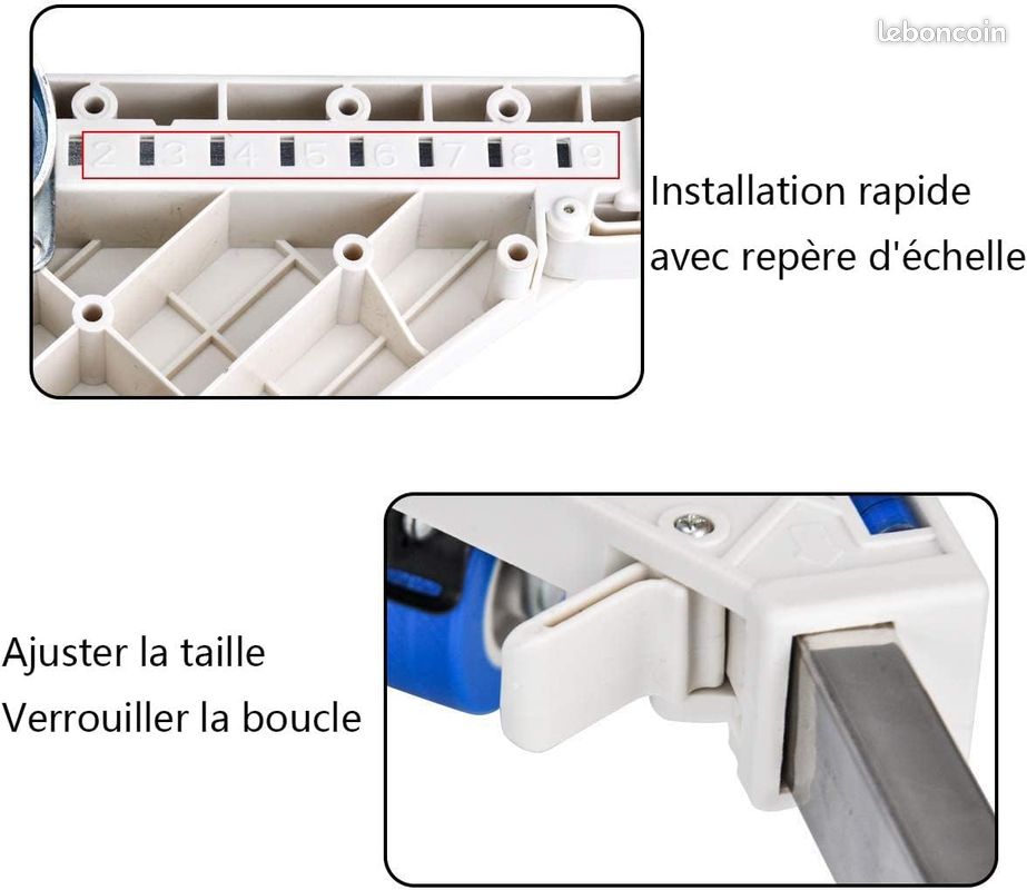 JEEWHEET Support de Machine à Laver, Base avec 4 Roues Pivotantes, Réglable Longueur 41-64cm, Charge 300 kg Anti Vibration Réduction du Bruit pour Réfrigérateur/Machine à Laver/Sèche-linge (image 3)