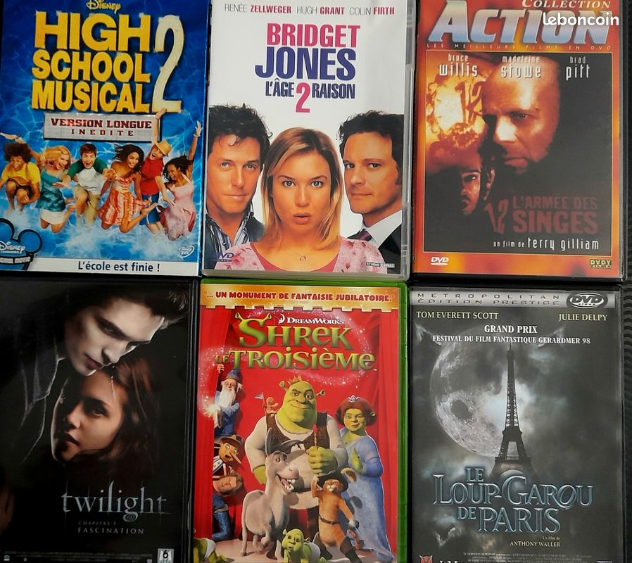 Lot de 6 DVD Divers (image 1)