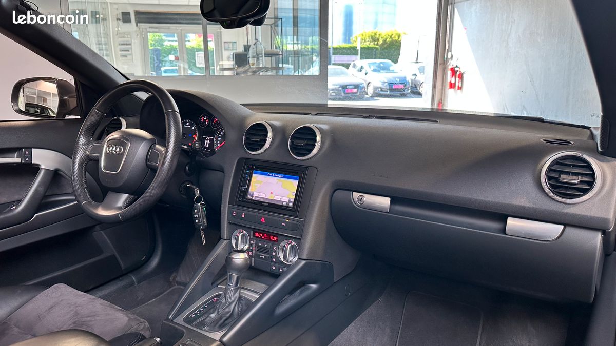 Audi A3 Cabriolet 2.0 TDI 140ch s-tronic Ambition Luxe "96.856km/Suivi" (image 3)