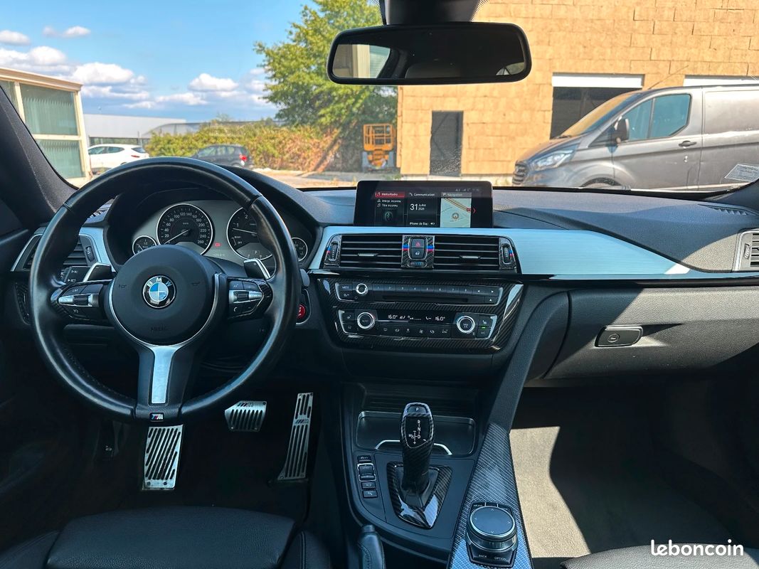 BMW SERIE 4 COUPE F32 LCI 430d xDrive 258 ch BVA8 M Sport / STAGE 1 / FEUX ET LIGNE TYPE M4 (image 13)