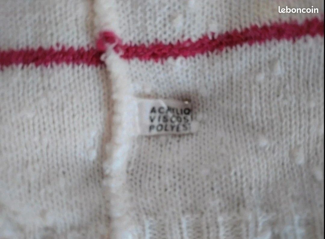 Gilet manches courtes taille 3/40 SOLFIN (image 7)