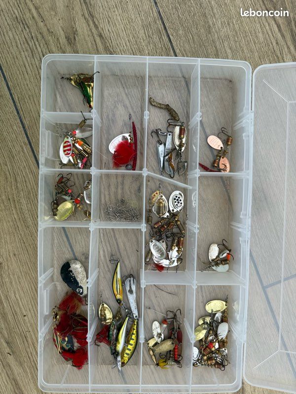 VGEBY kit d'accessoires de pêche VGEBY Coffret à outils de pêche Boîte