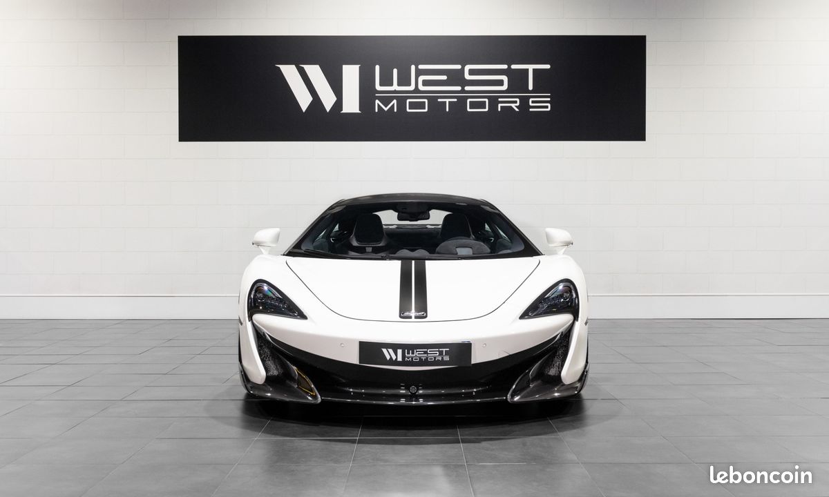 MCLAREN 600 LT V8 600 – FRANÇAISE / Baquets Senna / Cam Recul / Arceau / Carbone / Harnais / 1568E/Mois (image 2)