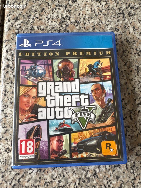 🎮 GTA V (Grand Theft Auto 5) - PS4 (image 1)