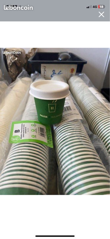 Gobelets café expresso 10cl (image 1)