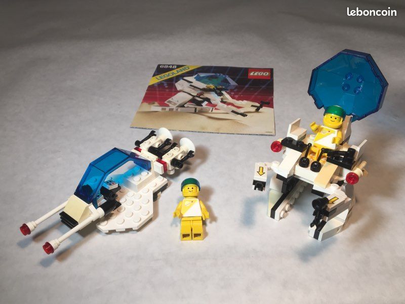 LEGO / lot de 2 set nº6885 et 6830/ futuron/ vintage 1988 (image 1)