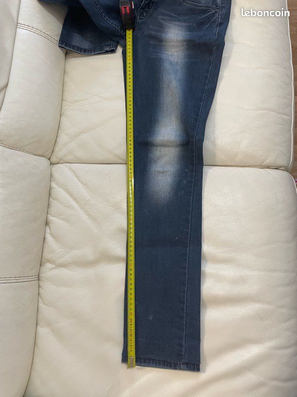 Jeans sublevel bleu taille 38 (image 7)