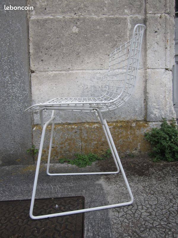 Chaise harry bertoia pour knoll des années 60's (image 3)