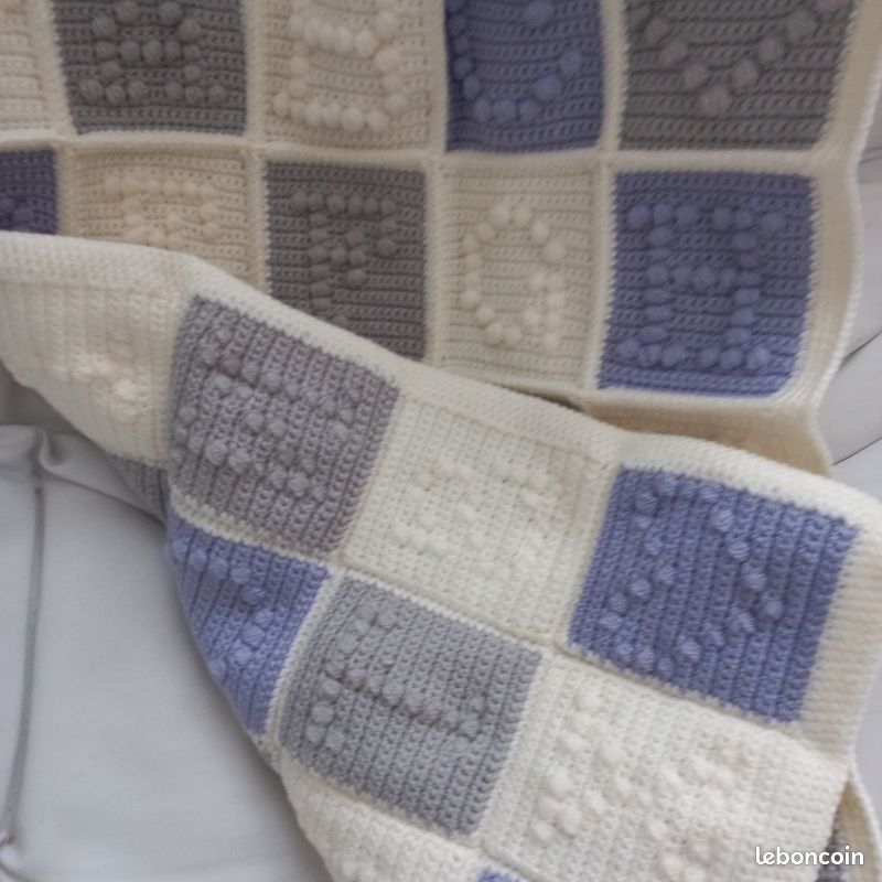 Couverture bébé, fait main (image 5)