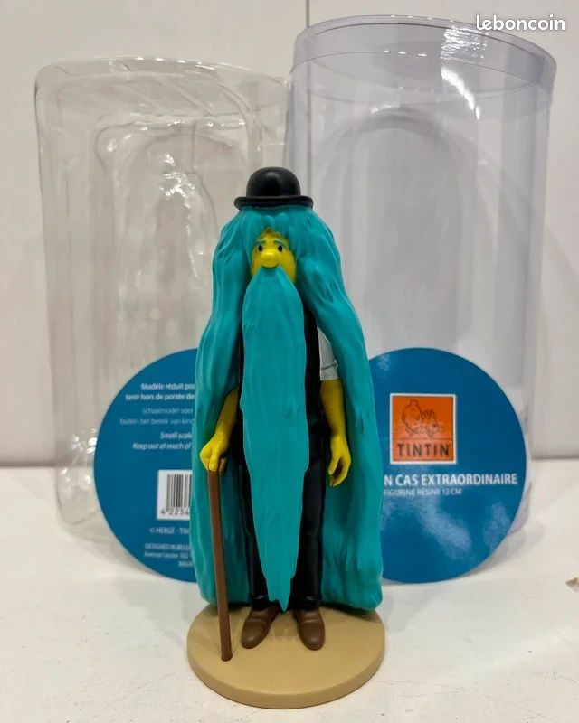 Figurine Collection Tintin - Dupont – Transformation N.14 – Résine 12 cm (image 1)