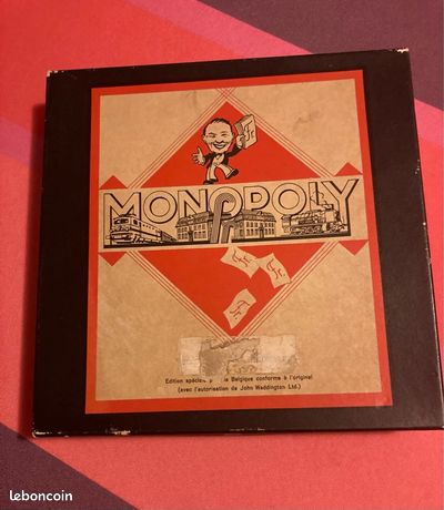 Monopoly De Luxe Vintage édition Belge Deska 1961 - Jeu De Société - Occasion