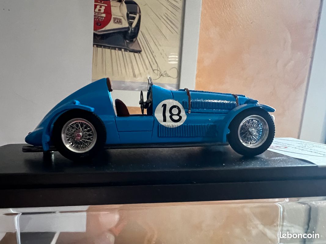 Spark S2731 1/43 DELAGE D6-70S NO.16 24H LE MANS 1949 M. VERSINI - G. SERRAUD
