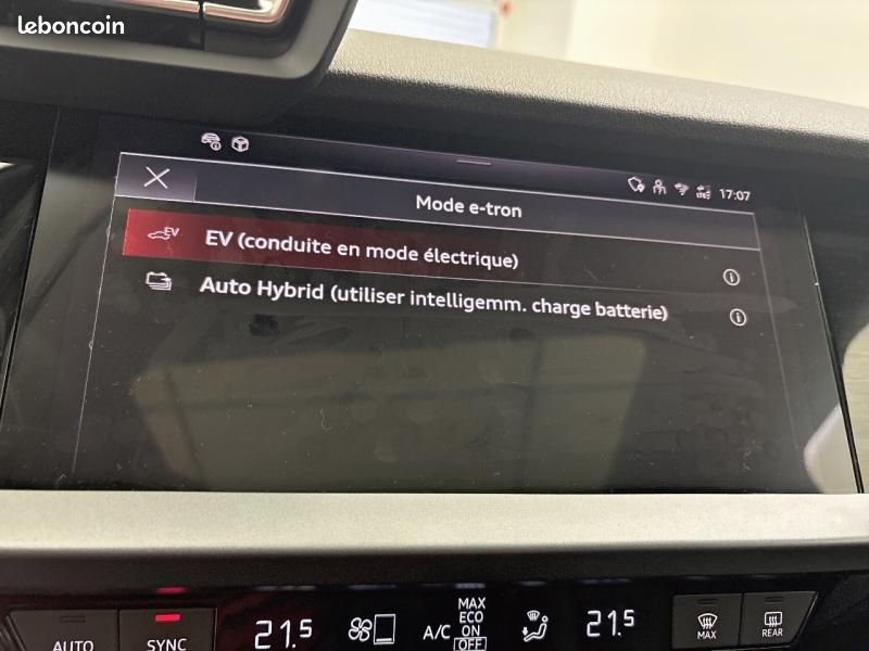 Audi A3 Sportback 40 TFSI e 204ch PHEV S line S tronic 6 (image 11)