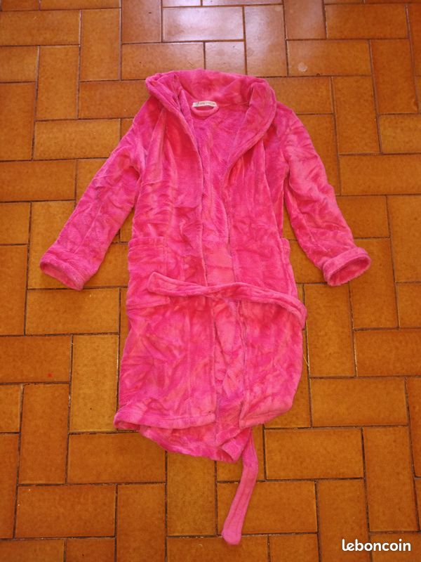 Peignoir rose 10 ans Gémo Vêtements