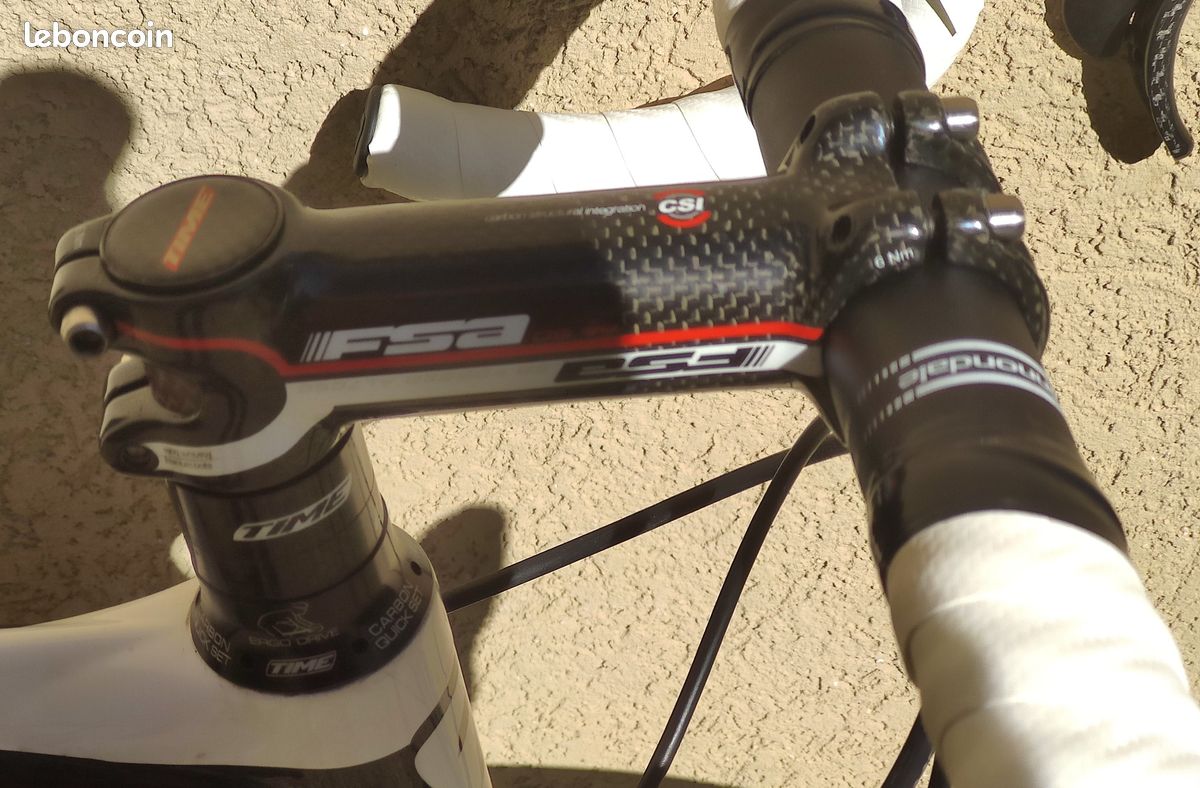 Magnifique vélo de route Time Fluidity en taille XS pesant 7.2 kg - Vélos