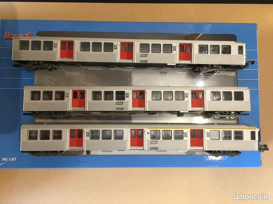 Voiture SNCF RIB70 Époque 4 - Modèle Réduit Jouef HJ4152-2 - Échelle HO 1/87 - Occasion