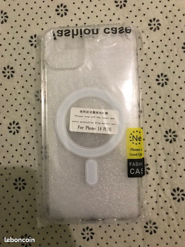 Coque de protection magnétique pour iPhone 14 Plus (image 1)