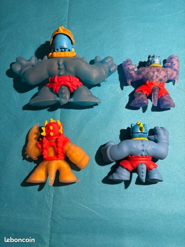 🦸♂️ Figurines Goo Jit Zu – Lot de 4 – Figurines souples et extensibles (image 3)