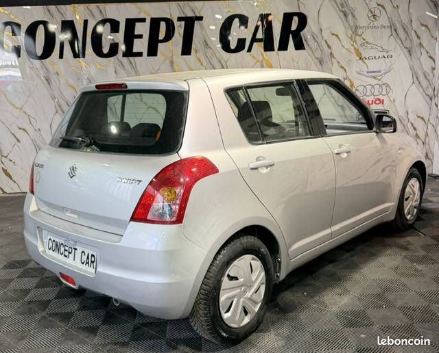 SUZUKI SWIFT 1.3 DDIS COMFORT 2008 - 68 709Kms - Climatisation - Parfait Etat - SUIVIT SUZUKI (image 8)