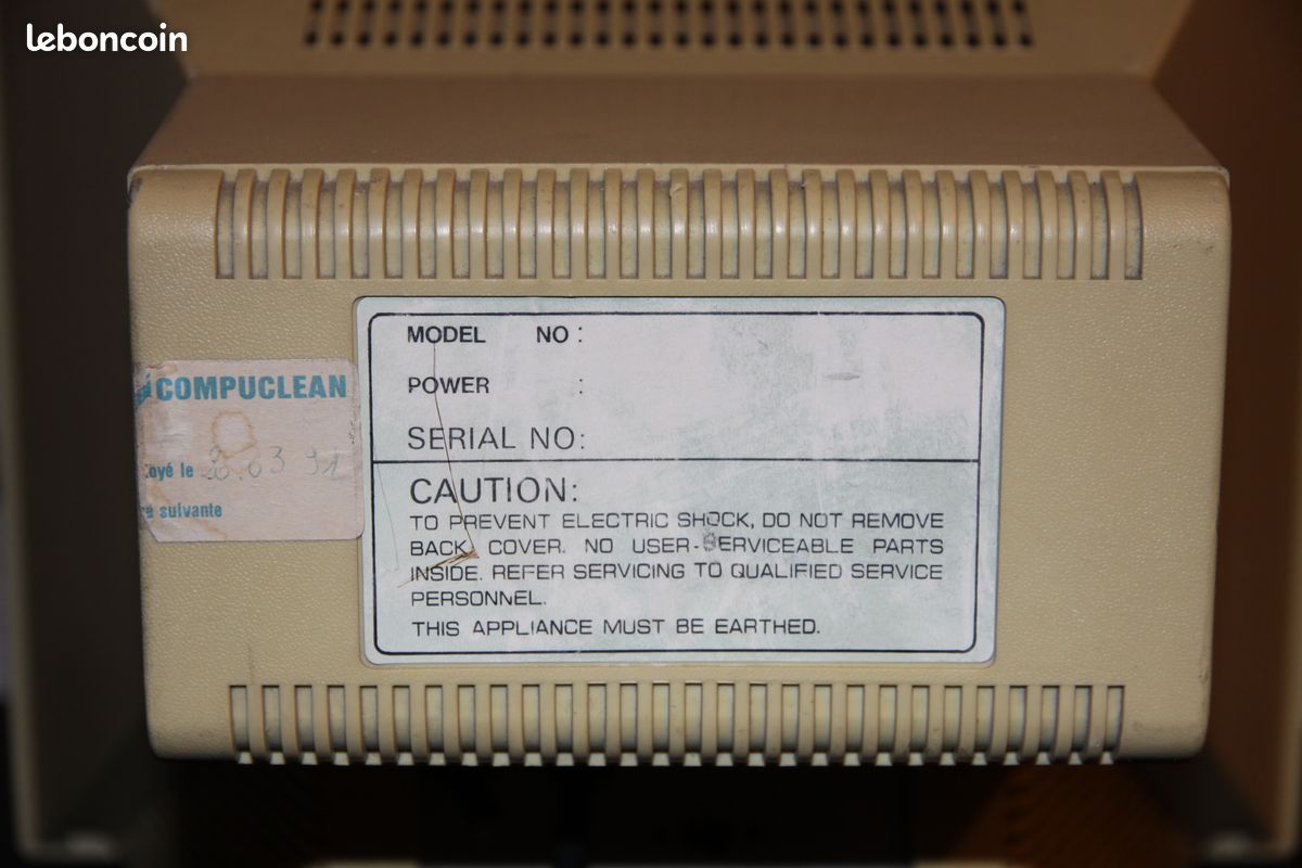 VINTAGE et COLLECTOR: écran d'ordinateur de collection Copam, années 1980/1990, made in Taïwan (image 6)