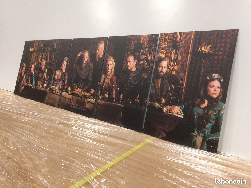 Vikings Plaques Alu Décoratives Ragnar La Cène (image 3)