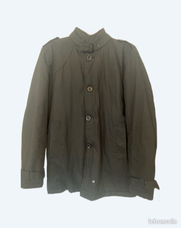 Veste noire hiver (image 1)
