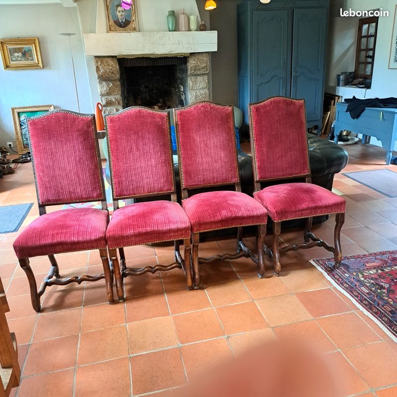 Déménagement précipité...Je vends ces trois chaises de style 100 euros (image 1)