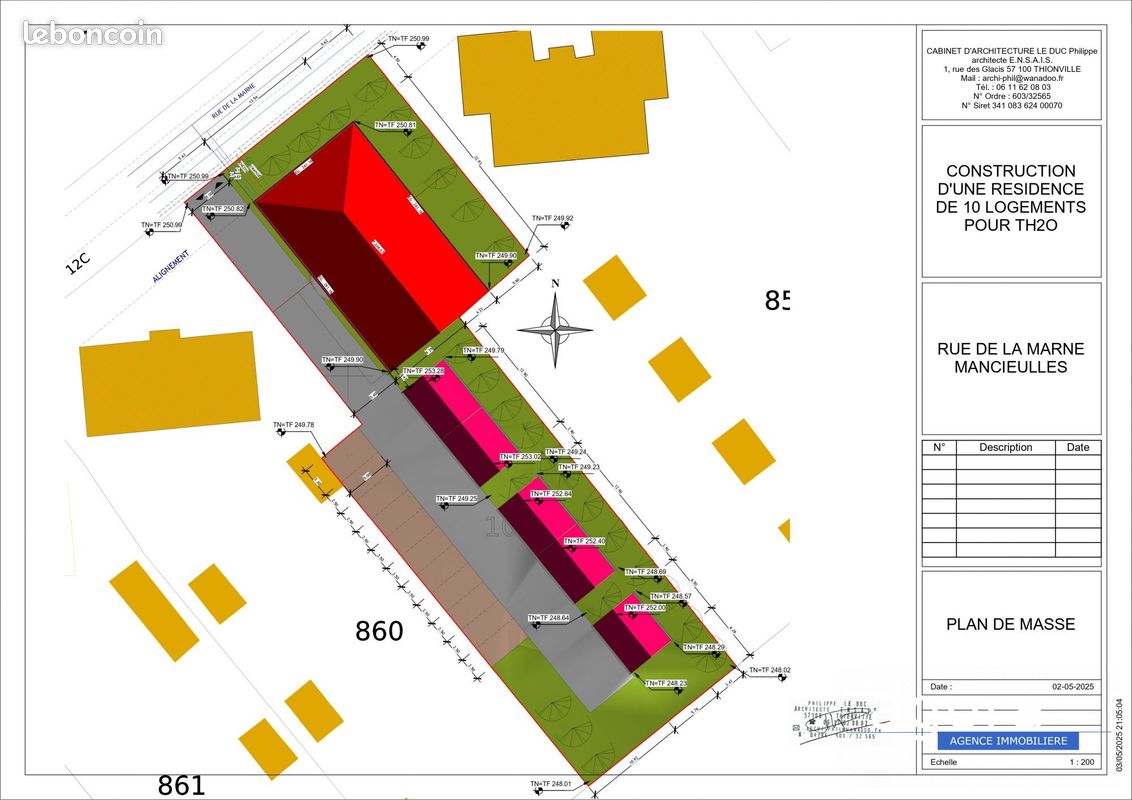 Terrain 1610 m² Val de Briey (image 2)