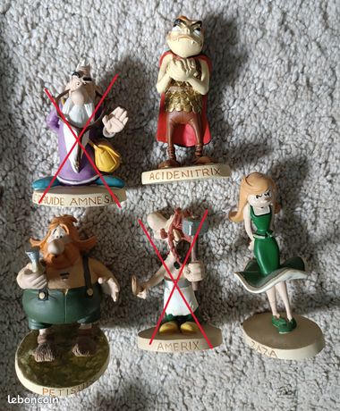 Lot Figurine Asterix pas cher - Meilleures ofes sur le neuf et l'occasion
