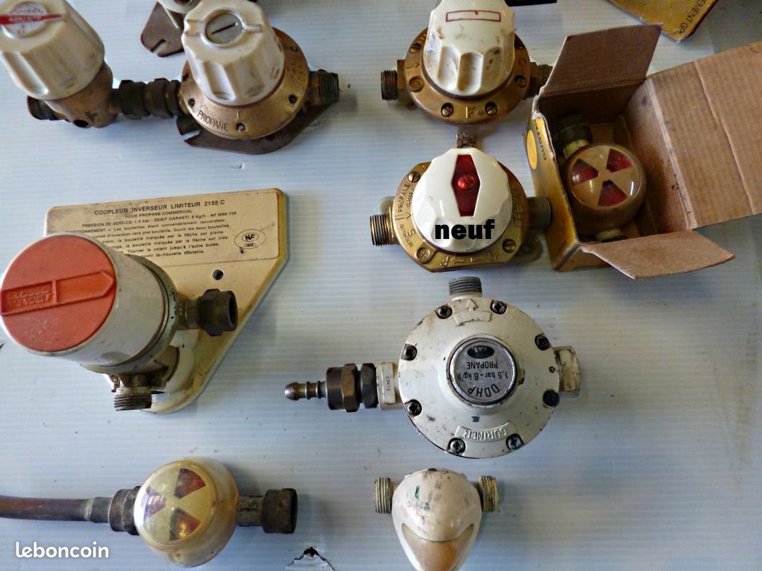 Gaz, propane: : detendeurs GURTNER -CLESSE MANDET , robinets, coupleurs, etc..... (image 2)