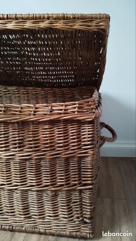 TRÈS ANCIEN PANIER en osier EUR 45,00 - FR