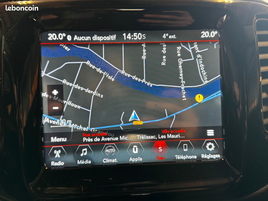 Jeep compass 2.0 multijet 140 ch limited 4x4 bva (image 19)