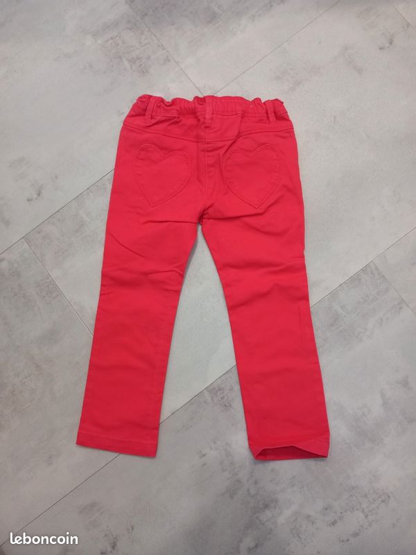 Pantalon rose fille 3 ans Vertbaudet (image 5)