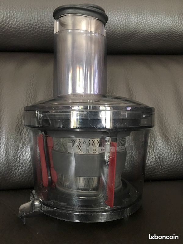 Robot Pâtissier KitchenAid Artisan 5KFPM776 – Gris, 650W, Complet Et En Super état