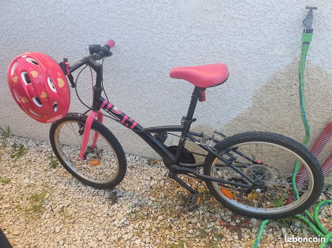 Vélo + casque fille btwin (image 2)