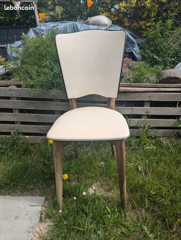 Chaise vintage années 60 (image 1)