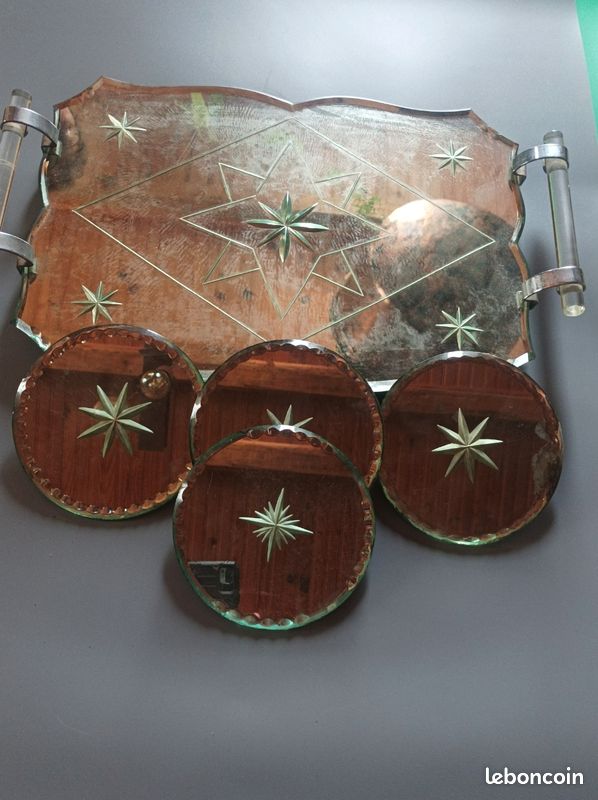 Plateau verre taillé (image 1)