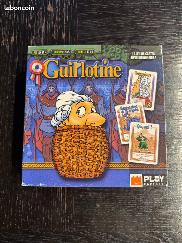Jeu De Société LA CHOSE - Complet, Très Rare, Cartes Et Jetons