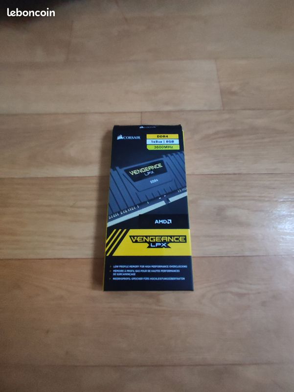 X1 corsair Vengeance LPX Series Low Profile 8 Go DDR4 3600 MHz CL18 (image 1)