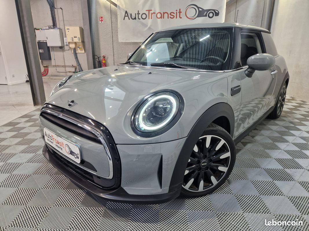 Mini ONE 102 CH BUSINESS DESIGN/43 000 KMS/CAPLAY/SIEGES SPORTS CHAUFFANTS/JANTES17°/FUL LED/PDC AR/GPS/CLIM AUTO/1 ERE MAIN/CARNET BMW/ (image 1)