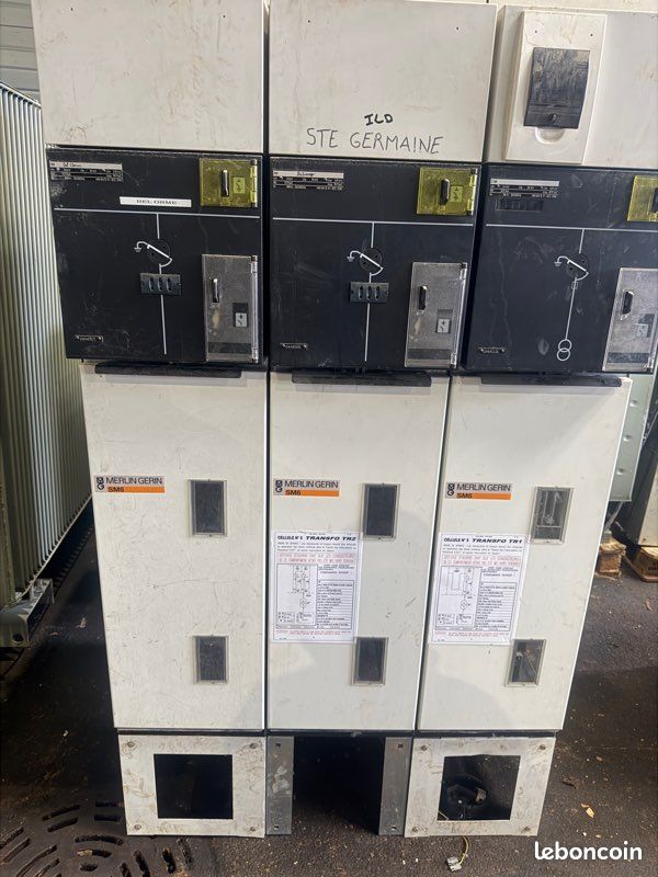 Cellules HTA Merlin Gerin SM6 d’occasion – Plusieurs ensembles disponibles – Réemploi industriel (image 1)