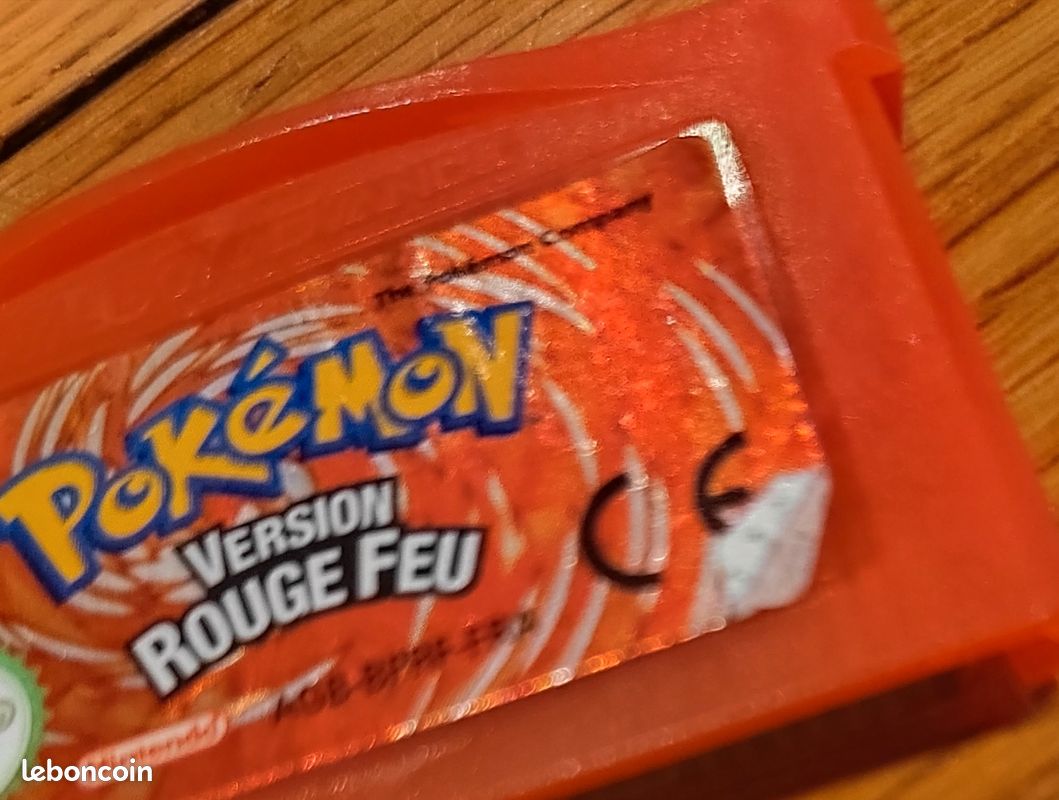 Pokemon version rouge feu nintendo gameboy advance (image 6)