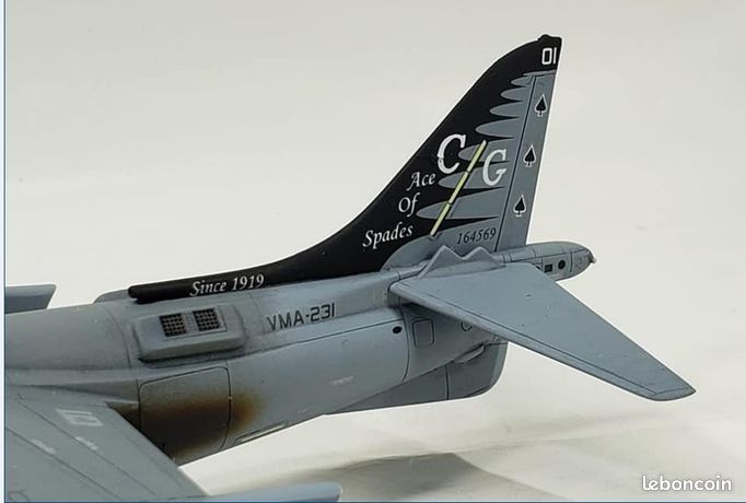 HASEGAWA, Avion AV-8B Harrier II Plus à assembler et à peindre, échelle 1/72