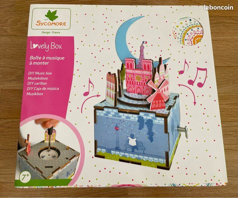 NEUF - Boîte à musique à monter Sycomore (image 1)