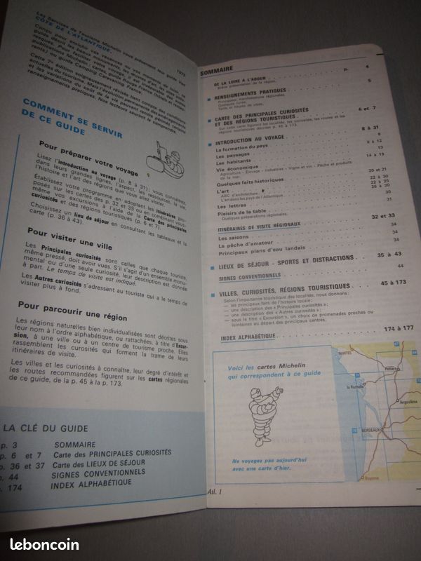 Livre collection Michelin sur la cote atlantique (image 5)